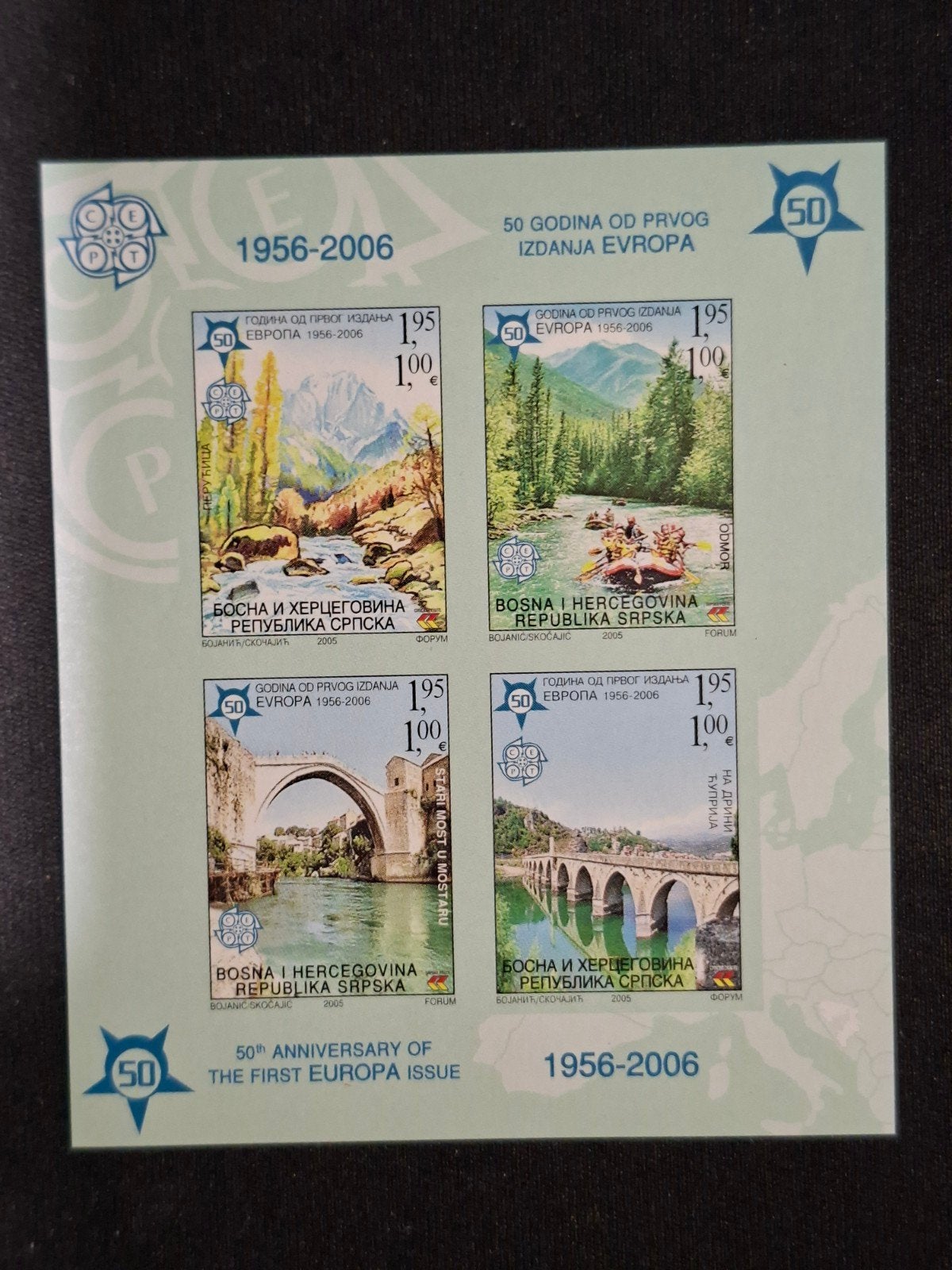 Bosnië en Herzegovina,  Servische post, Verzenden, Overige landen, Postfris