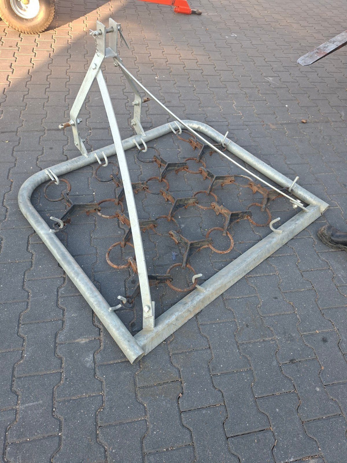 Sleep 120cm mini trekker, Ophalen, Glastuinbouw, Weidebouw
