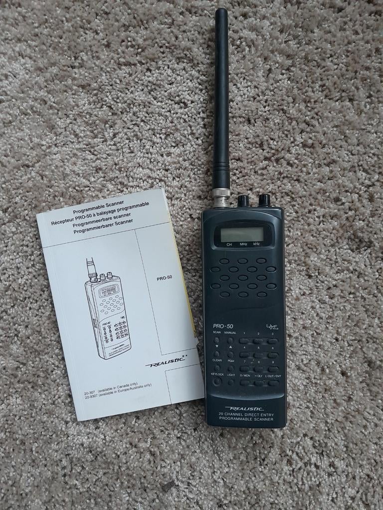 Handscanner Realistic Pro-50, Ophalen of Verzenden
