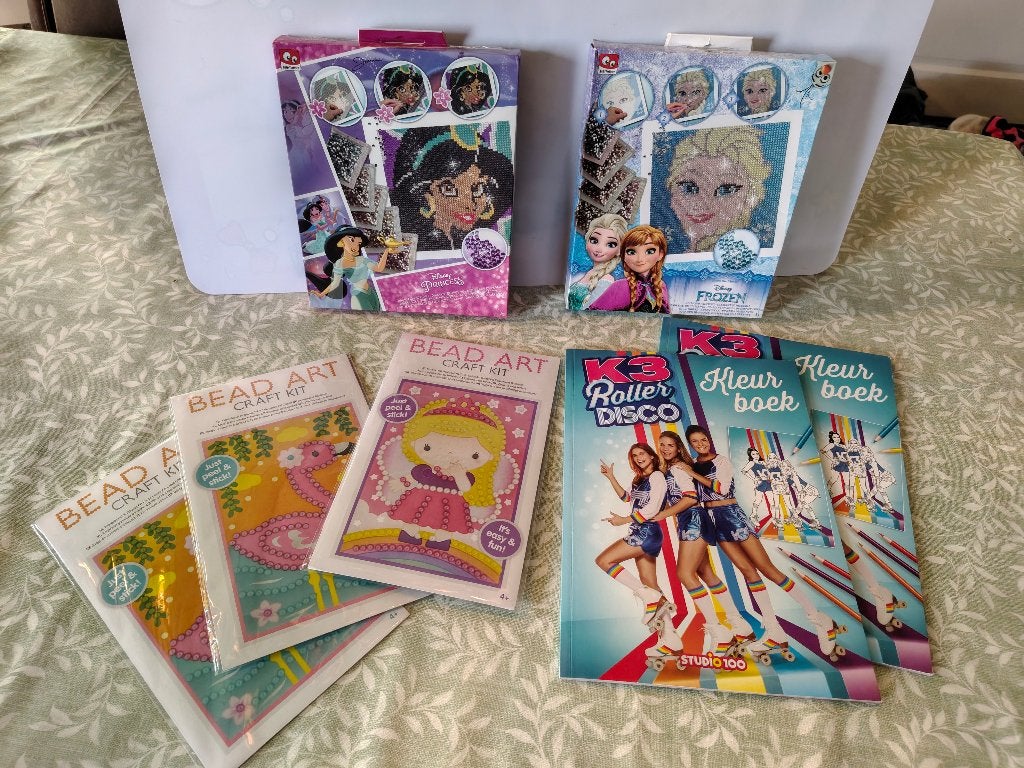 Knutsel setje - diamond painting, stickers, kleurboek, Ophalen of Verzenden, Nieuw, Knutselwerk