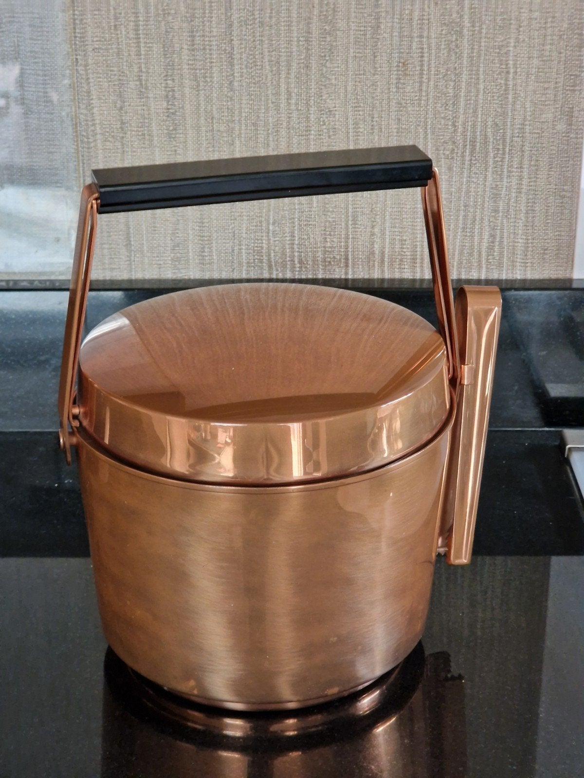 Alfi Midcentury Koperen ijsemmer enTang.W Germany. Jaren 60, Ophalen of Verzenden, Gebruikt