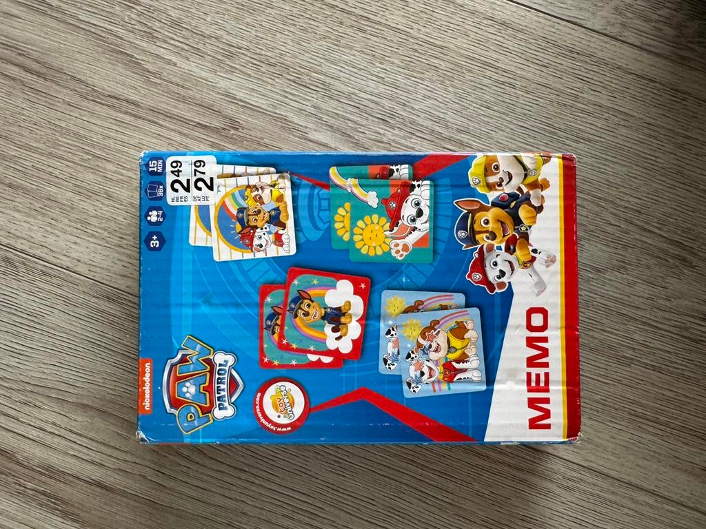 Paw patrol memo, Ophalen of Verzenden