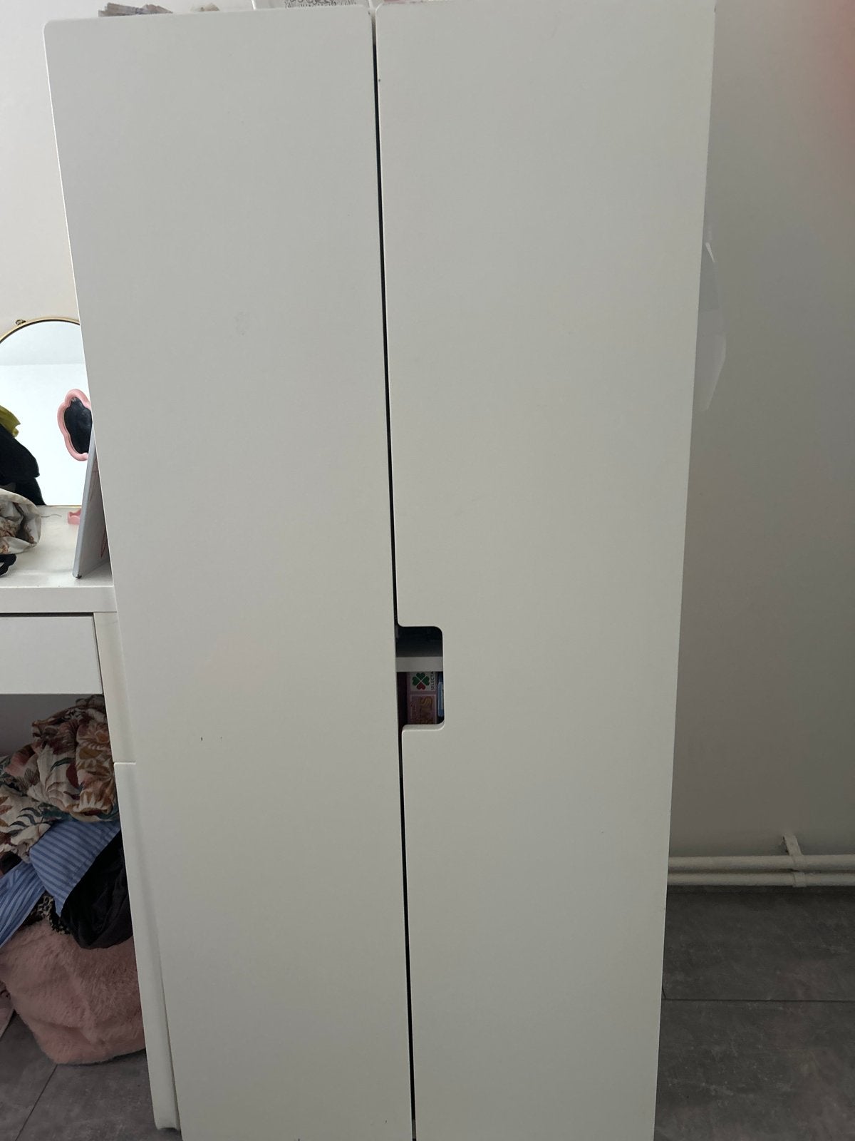 IKEA Kast 60x50x129 cm - Wit, Ophalen, Overige materialen, Gebruikt, 100 tot 150 cm