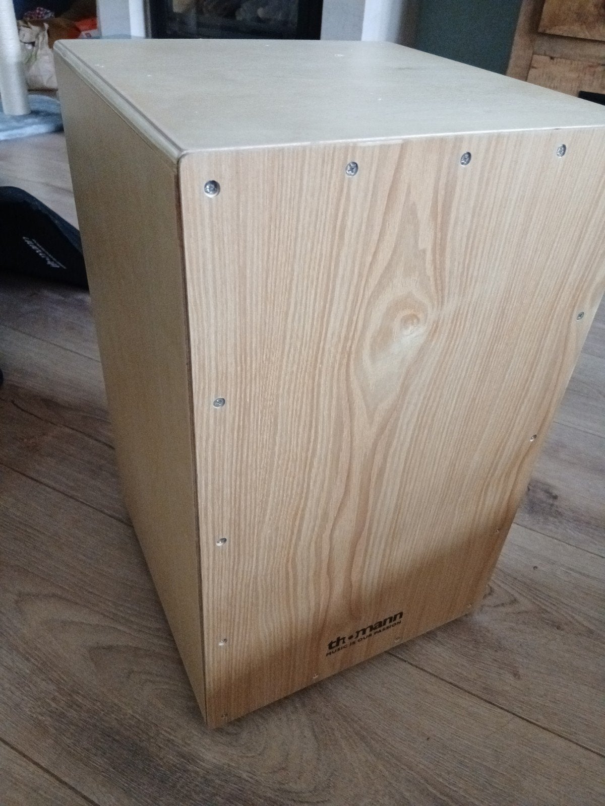 Cajon Thomann, Ophalen, Gebruikt