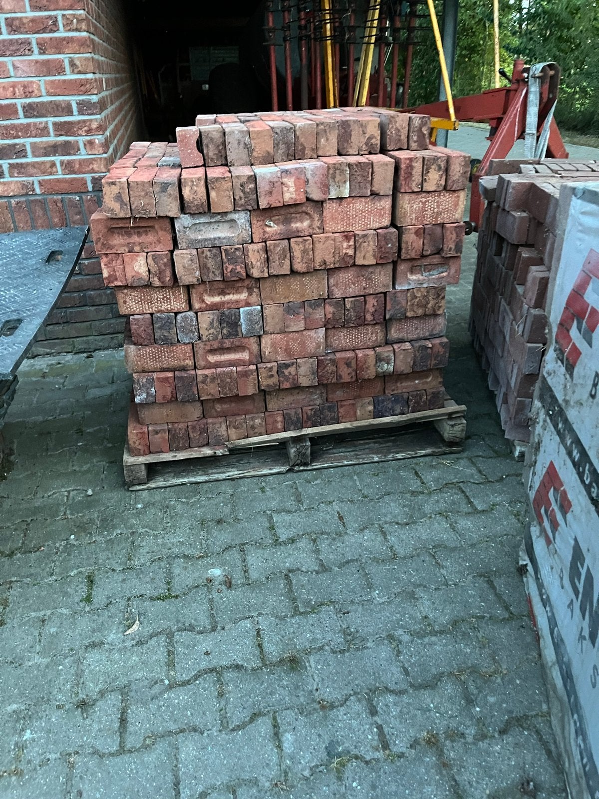 Mooie metselstenen, Duits formaat 1 pallet, Ophalen, Gebruikt, Bakstenen