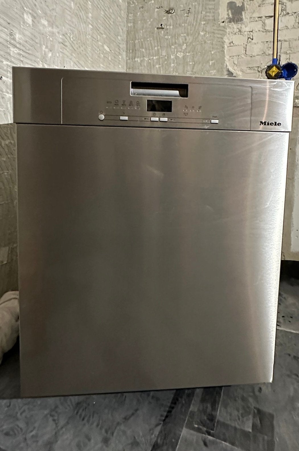 Miele afwasmachine type G 5022 U roestvrij staal, Ophalen of Verzenden, Zo goed als nieuw, Inbouw, 45 tot 60 cm