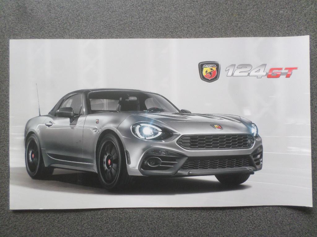 Fiat Abarth 124 Spider GT Brochure, Ophalen of Verzenden, Zo goed als nieuw, Overige merken