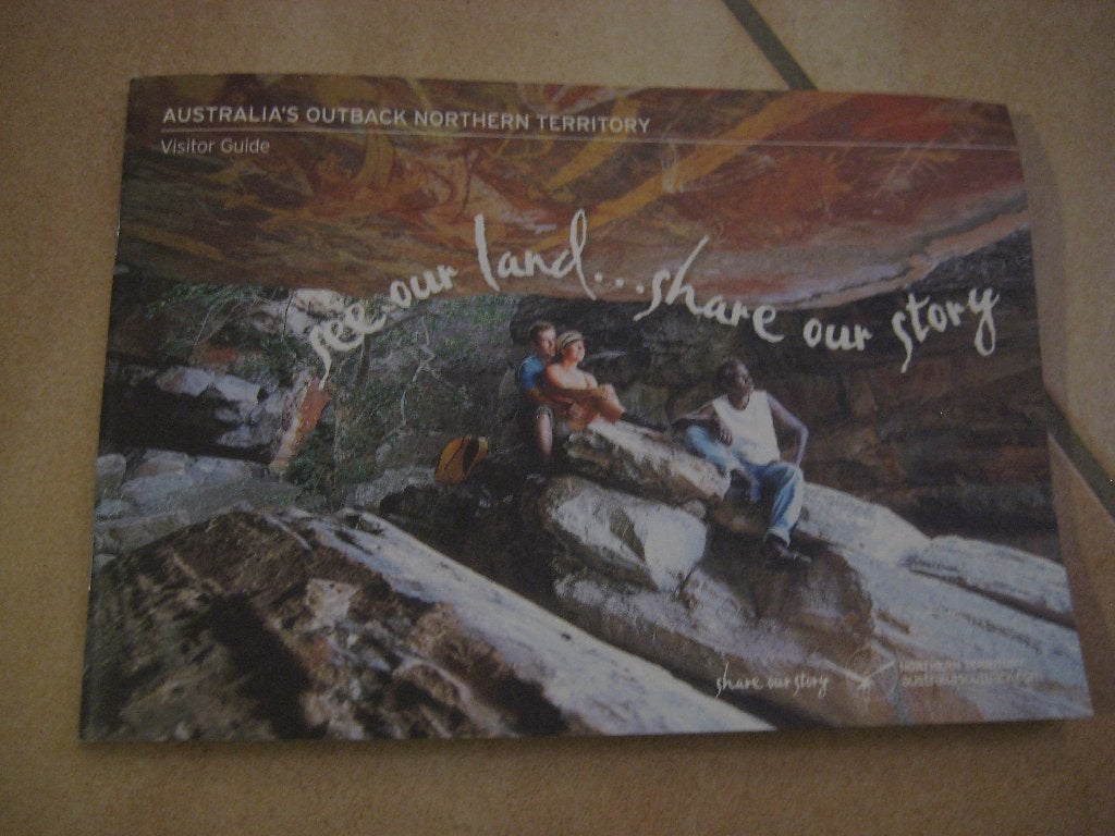 Visitors Guide: Australia Northern Territory, Verzenden, Australië en Nieuw-Zeeland, Brochure, Gelezen