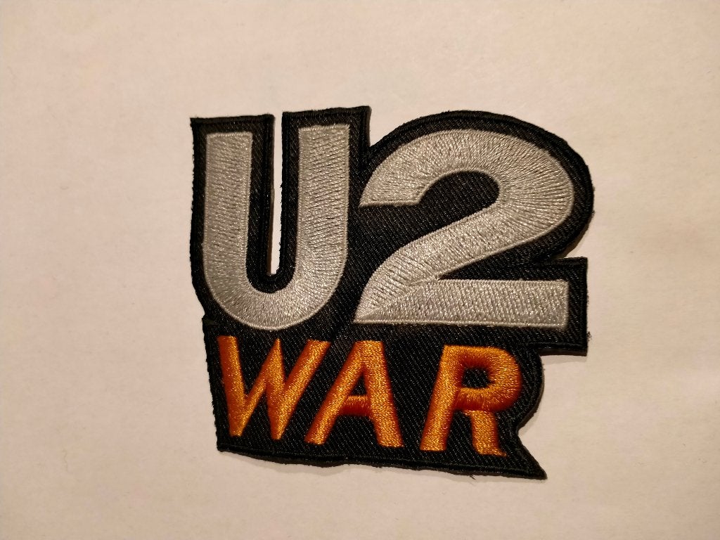 U2 War vintage Bono the Edge muziek rock patch kleding, Verzenden, Zo goed als nieuw, Kleding