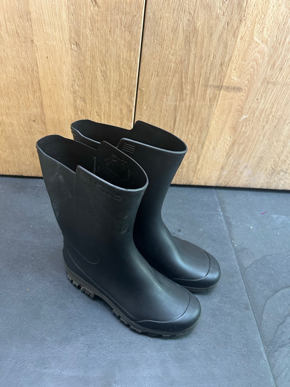 Solognac regenlaarzen - Maat 37/38, Kleding | Dames, Schoenen, Ophalen of Verzenden, Gedragen, Zwart, Regenlaarzen