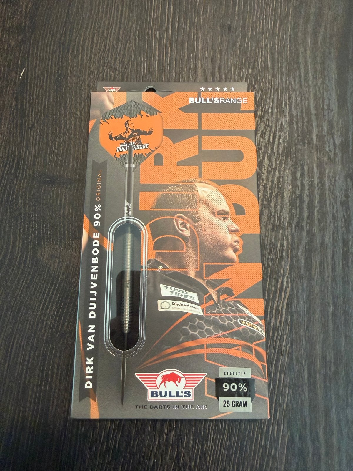 Bulls Dirk van Duijvenbode Darts 90% Original 25 gram, Ophalen of Verzenden, Nieuw, Pijlen