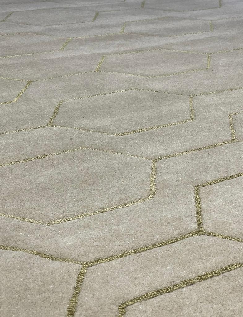 Brink en Campman tapijt Wedgwood Arris Grey, Ophalen, 200 cm of meer, Zo goed als nieuw, Grijs