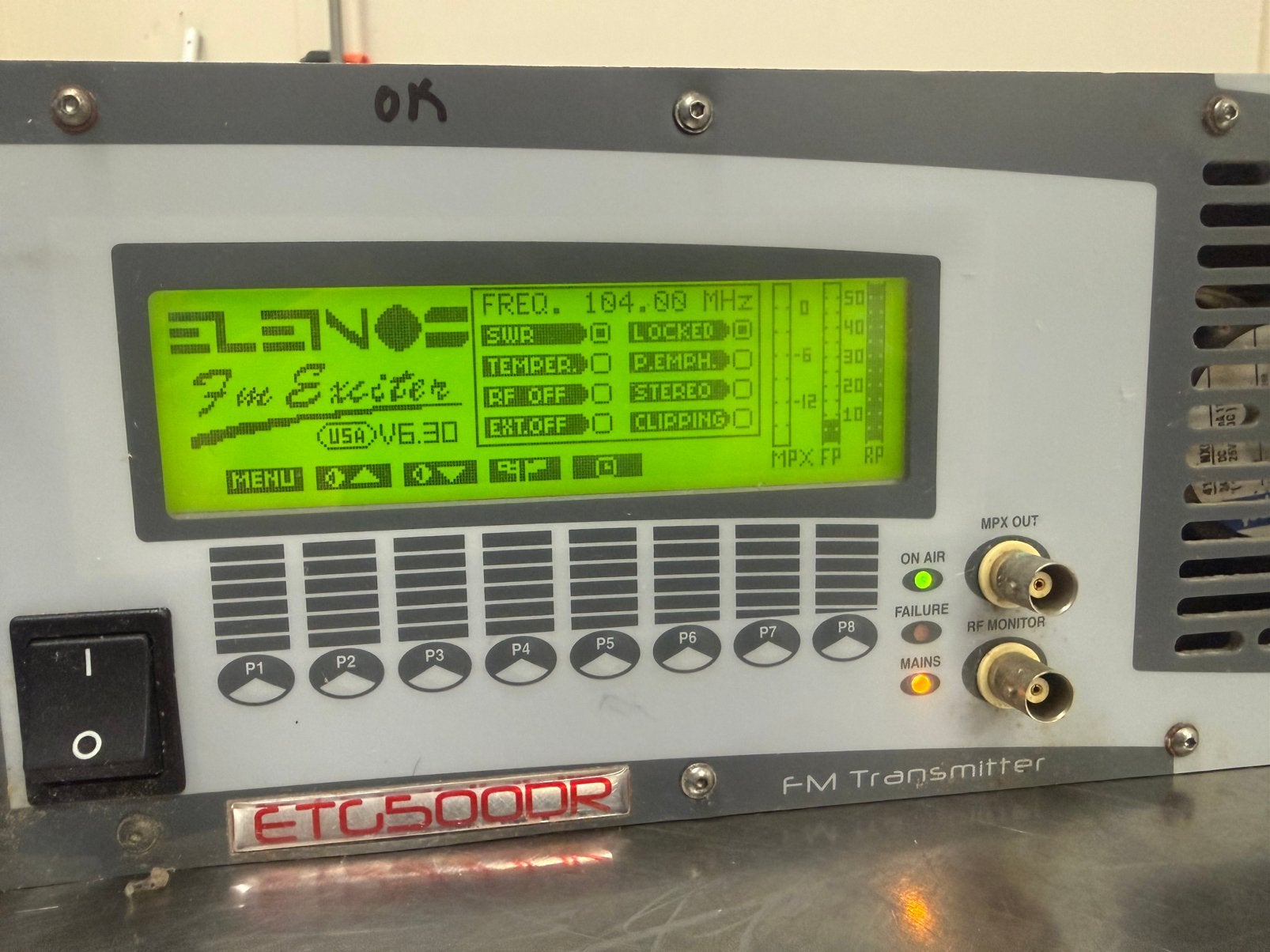 Elenos etg500dr, Ophalen, Gebruikt
