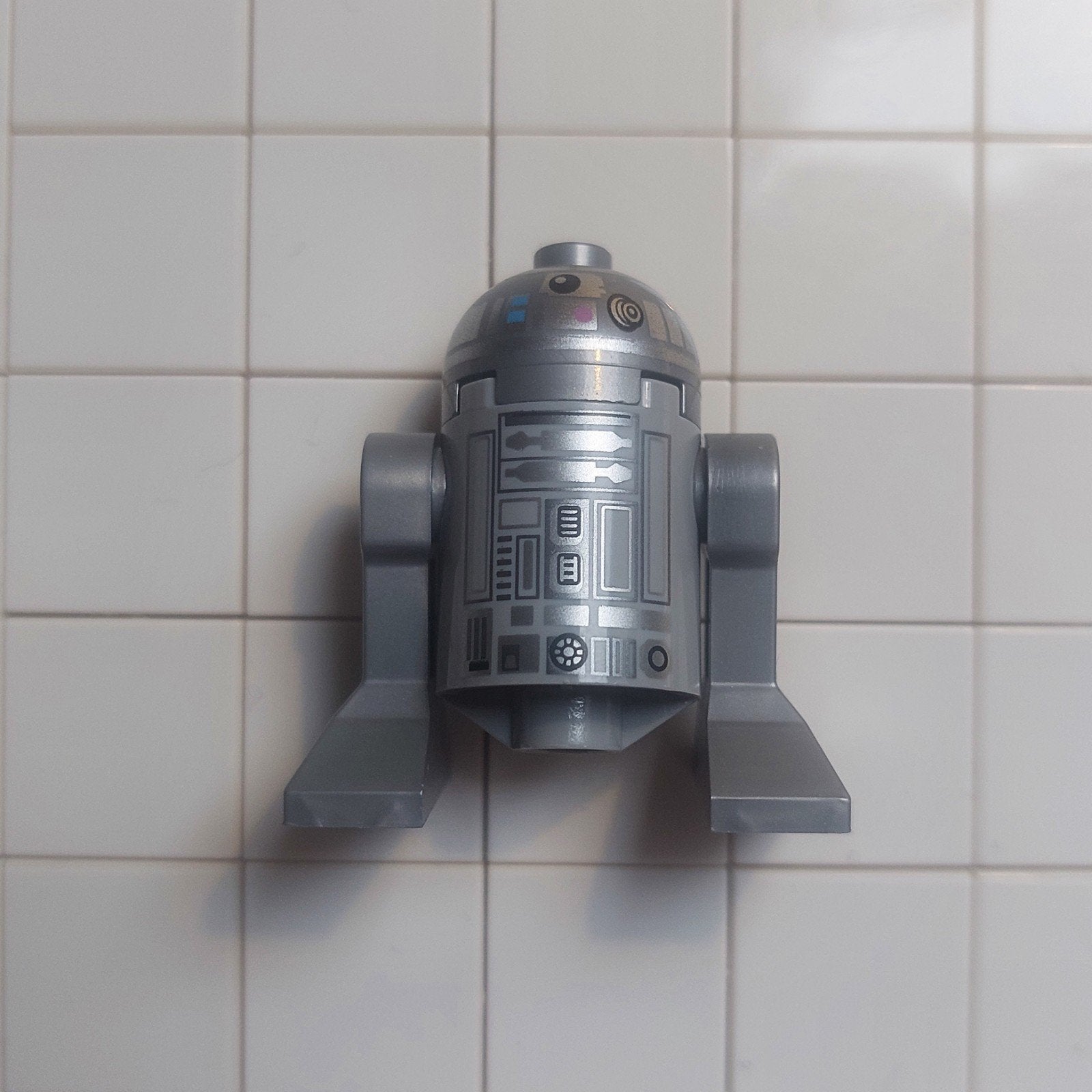 LEGO Star Wars Minifig - R2-Q2 - sw0303, Ophalen of Verzenden, Zo goed als nieuw
