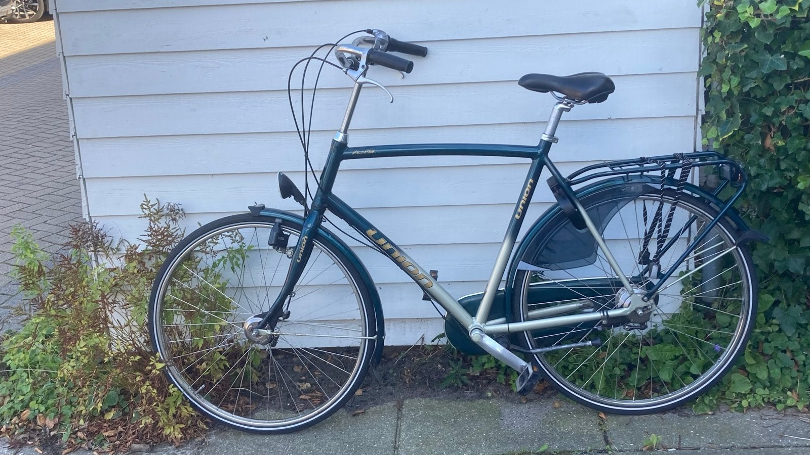 Prachtige Union Herenfiets met 7 versnellingen, Velgrem, Versnellingen, Ophalen, Overige merken