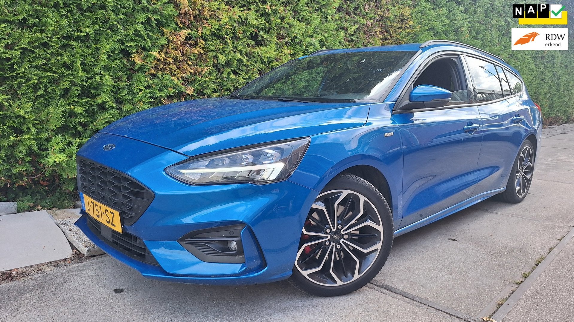 Ford Focus Wagon 1.0 EcoBoost ST Line Business, Gebruikt, Origineel Nederlands, Onderhoudsboekje, 999 cc