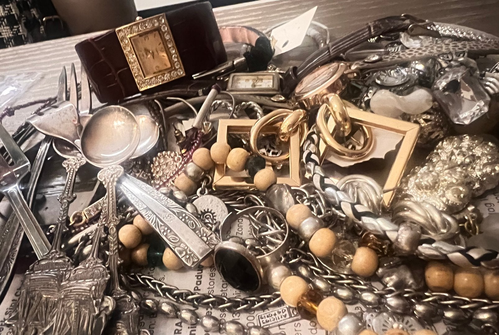 Oude sieraden, Ophalen of Verzenden, Zo goed als nieuw, Overige materialen