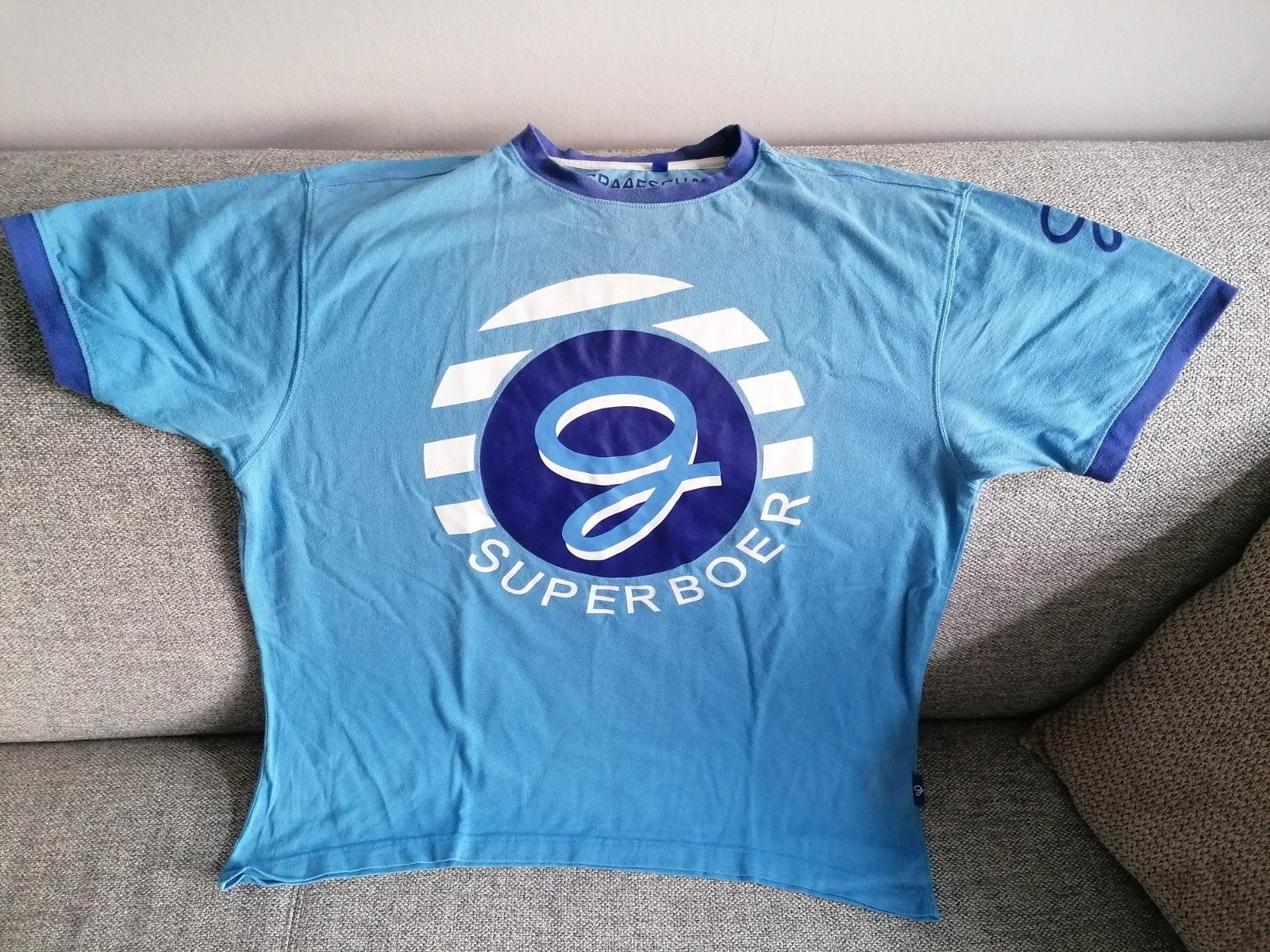 De Graafschap T shirt XL Club Fanshop Fan  D'ran Superboer, Ophalen of Verzenden, Zo goed als nieuw, Overige binnenlandse clubs