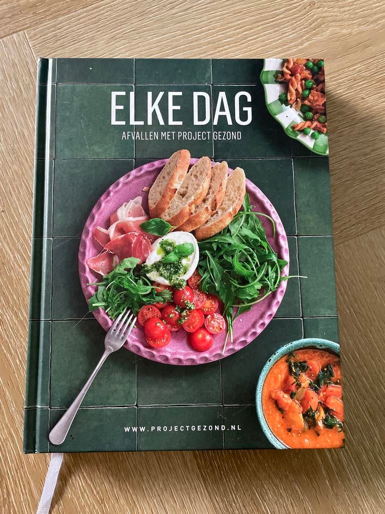 Elke Dag: Afvallen met Project Gezond - Kookboek, Voorgerechten en Soepen, Ophalen of Verzenden, Zo goed als nieuw, Gezond koken