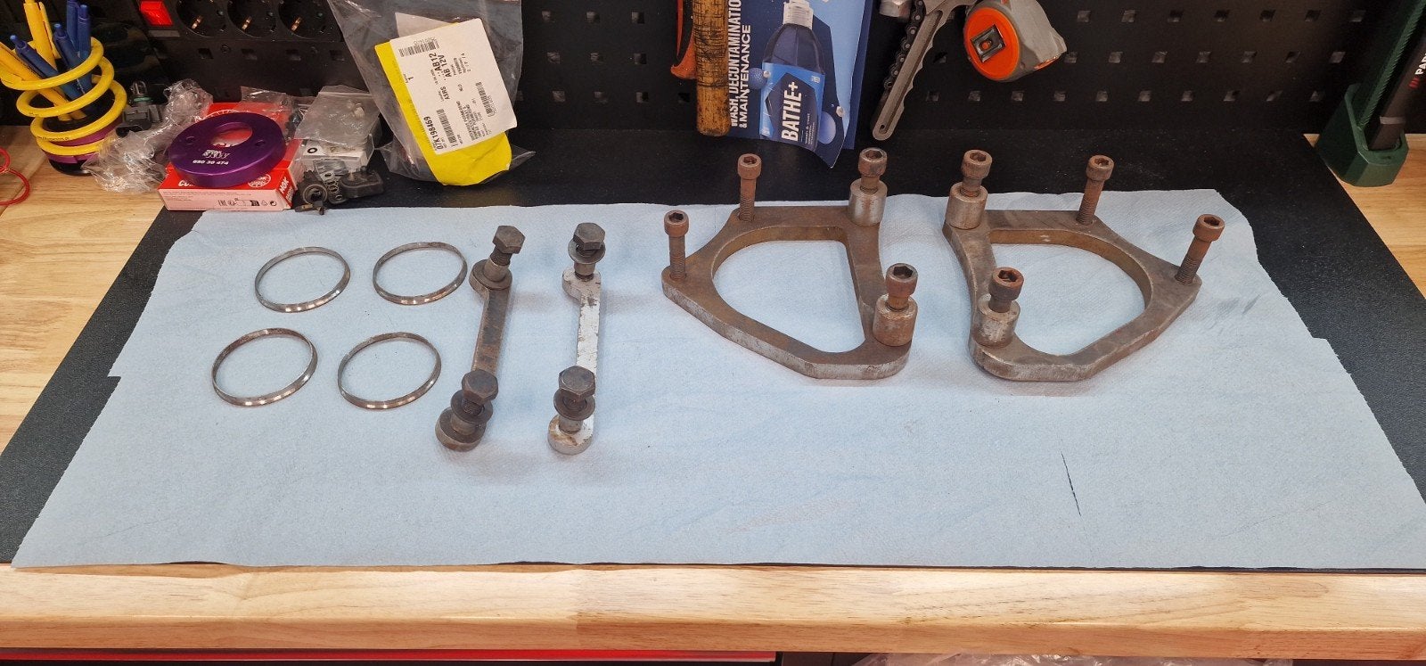 epytec bigbrake adapters, golf5, golf6, A3 etc etc, Ophalen of Verzenden
