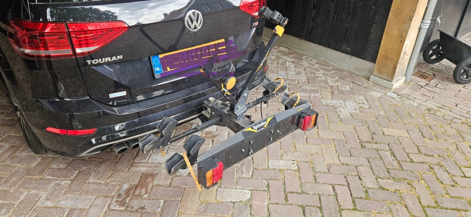 Spinder Hawk Trekhaak Fietsendrager, Ophalen of Verzenden, 2 fietsen, Gebruikt, Trekhaakdrager