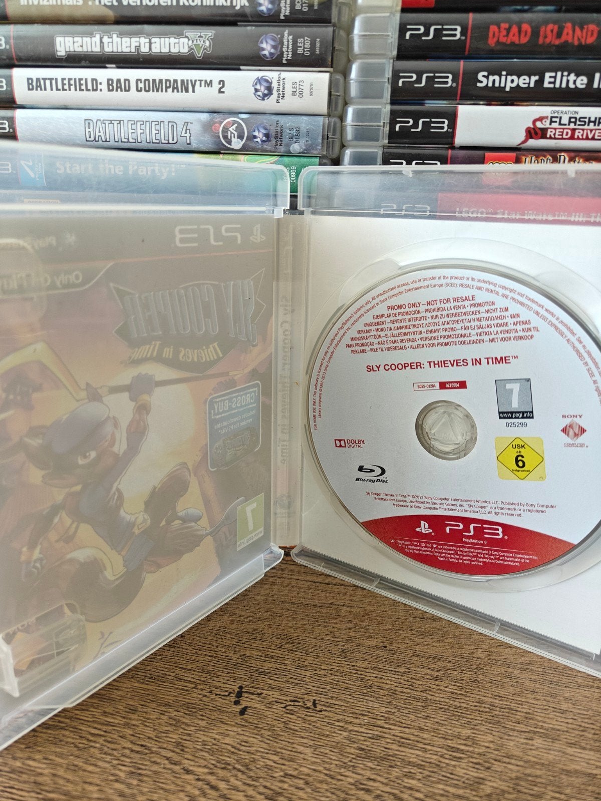 Sly cooper Thieves in time playstation 3, Avontuur en Actie, ., 1 speler, Ophalen of Verzenden