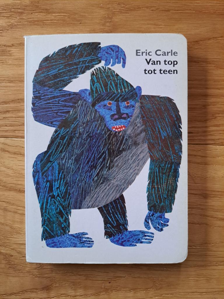 Eric Carle - Van top tot teen blokboek vintage, Ophalen of Verzenden, Zo goed als nieuw, Eric Carle