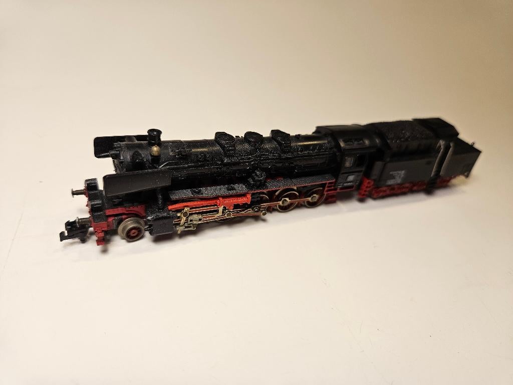 N-spoor Fleischmann Piccolo 7175 Stoomlok + tender, Hobby en Vrije tijd, Modeltreinen | N-Spoor, Fleischmann, Ophalen of Verzenden