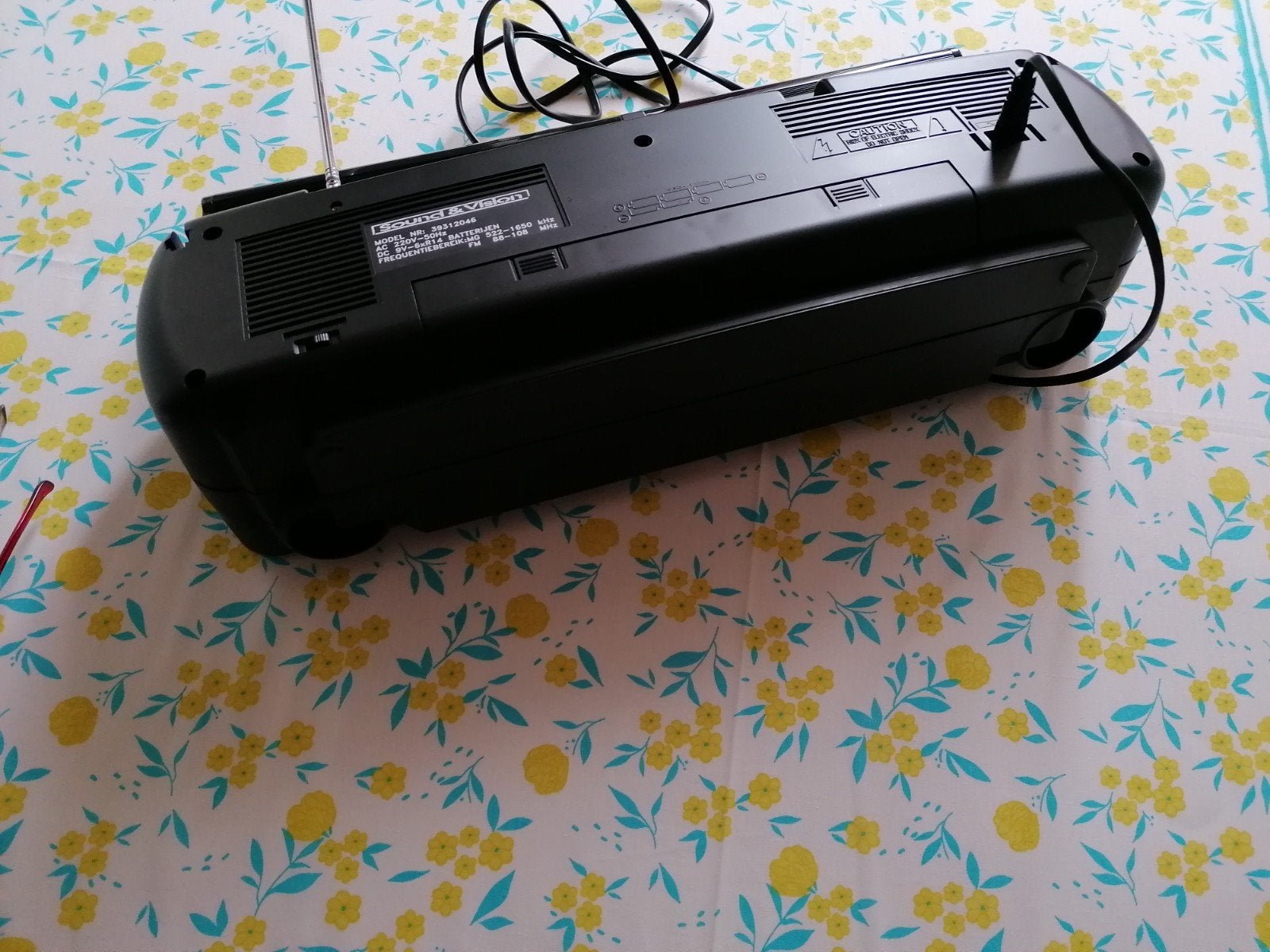 Sound & Vision AM/FM Stereo Radio Cassette Recorder, Ophalen of Verzenden, Zo goed als nieuw, Radio