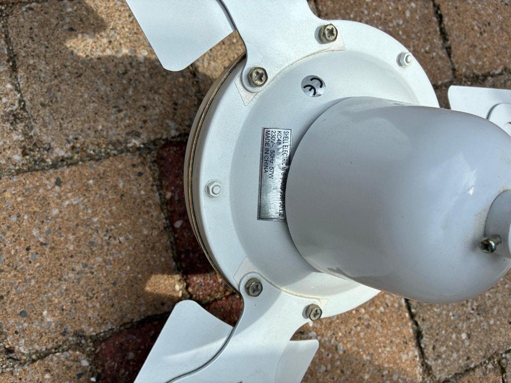 SMC professionele plafond ventilator, Witgoed en Apparatuur, Ventilatoren, Ophalen of Verzenden, Zo goed als nieuw, Plafondventilator