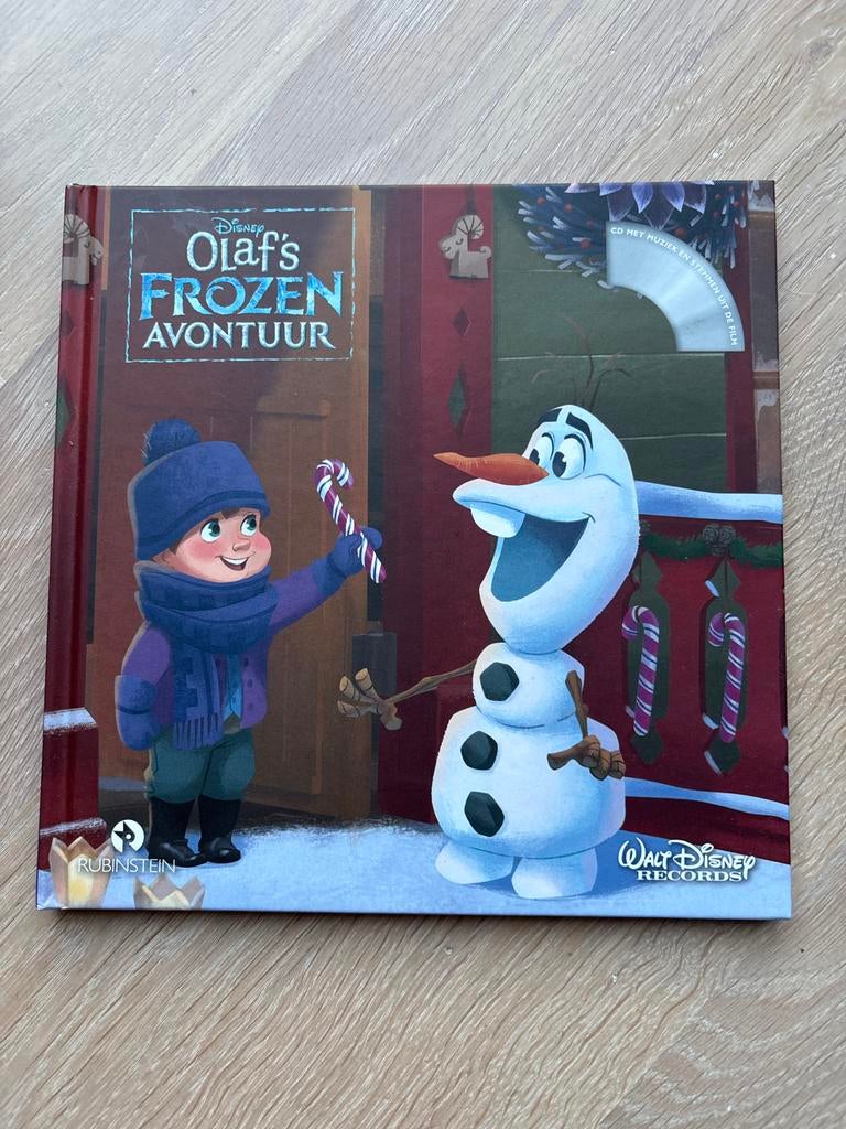 Disney Olafs Frozen Avontuur lees- en luisterboek, Boeken, Ophalen of Verzenden, Gelezen, Fictie algemeen