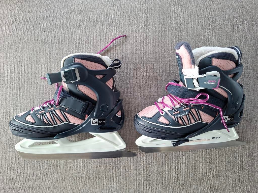 Verstelbare schaatsen mt 32-35 merk Oxelo, Sport en Fitness, Ophalen, Zo goed als nieuw, Overige typen, Overige merken