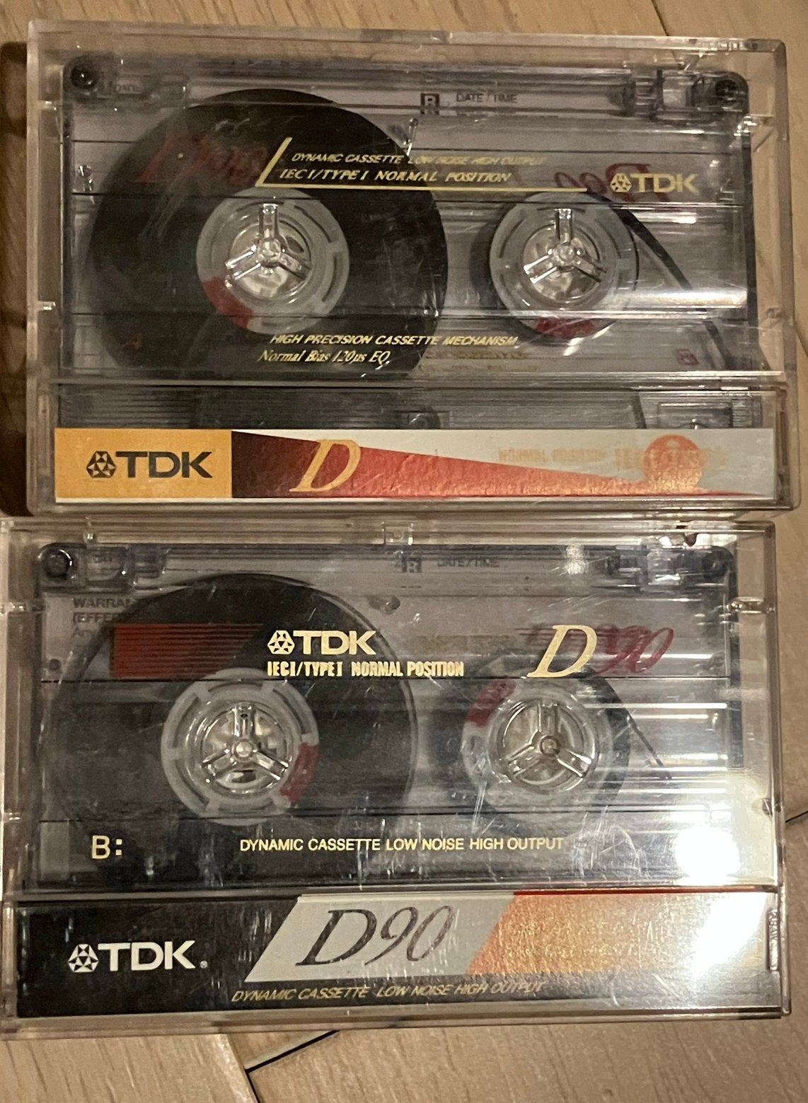 2x TDK D90 Cassettebandjes Gebruikt, Cd's en Dvd's, Ophalen of Verzenden, Gebruikt, 2 t/m 25 bandjes, Voorbespeeld
