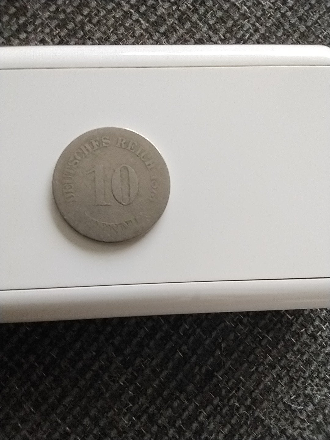 10 Pfennig 1873 A keydate, Postzegels en Munten, Verzenden, Duitsland