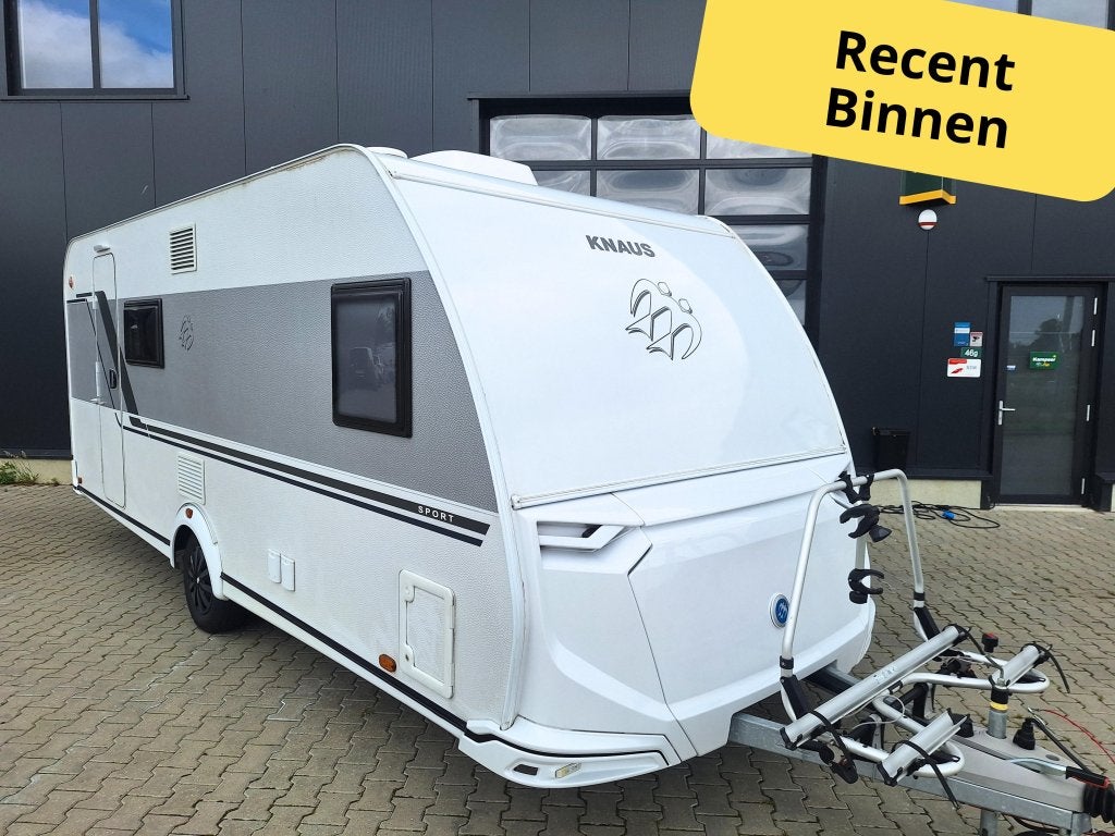 Knaus Sport 540 FDK - Stapelbed Airco - Mover - Voortent, Caravans en Kamperen, Caravans, Overige typen, Schokbreker, Particulier