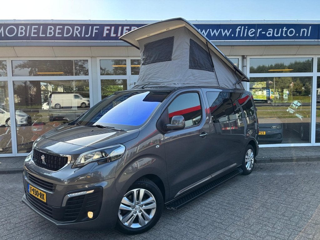 Peugeot Expert 2.0 123PK | 4-Pers | Hefdak | Hefbed | Off Gr, Caravans en Kamperen, Campers, Overige merken, Airbags, Hefdak, Automobielbedrijf Flier