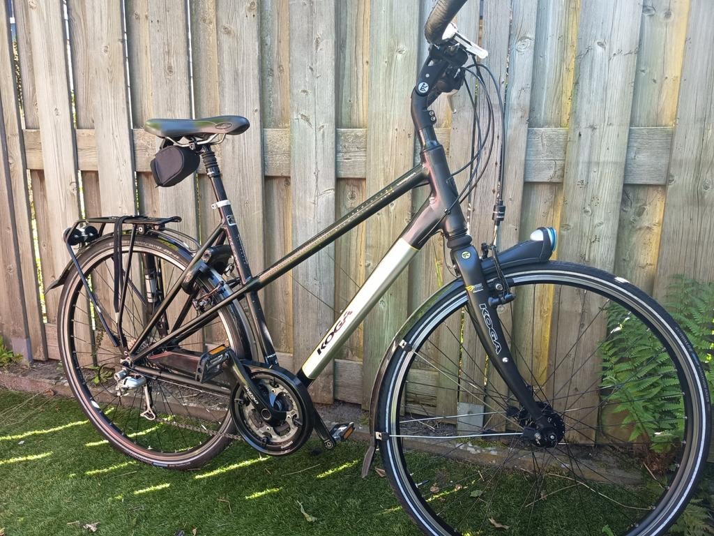 Koga Roadrunner D53 27V, 53 tot 56 cm, Velgrem, Versnellingen, Zo goed als nieuw