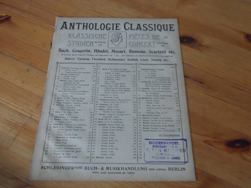 Beethoven - andante / romance / gertrude's dream, Muziek en Instrumenten, Bladmuziek, Gebruikt, Klassiek, Ophalen of Verzenden