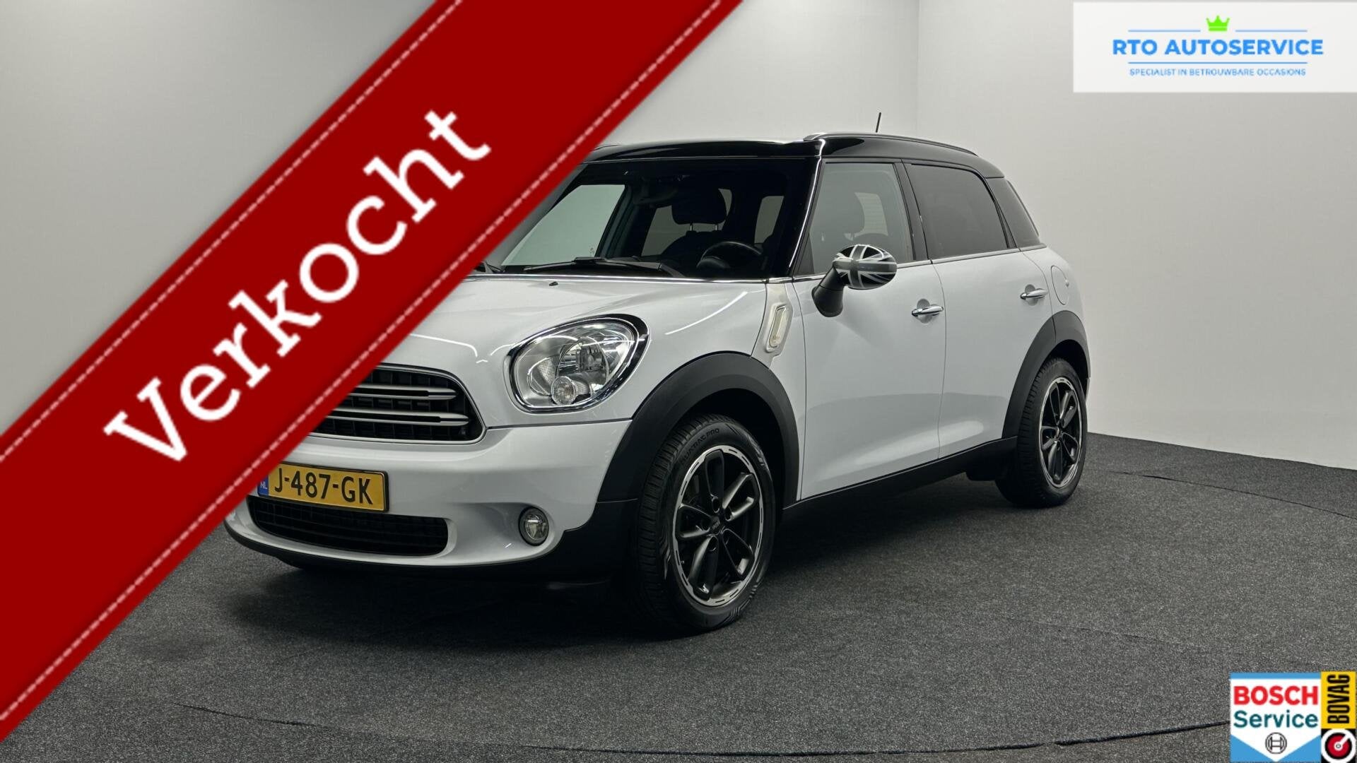 Mini Countryman 1.6 Cooper Chili TREKHAAK NAVI CRUISE ECC LM, Auto's, Voorwielaandrijving, Stof, Gebruikt, Met garantie (alle)