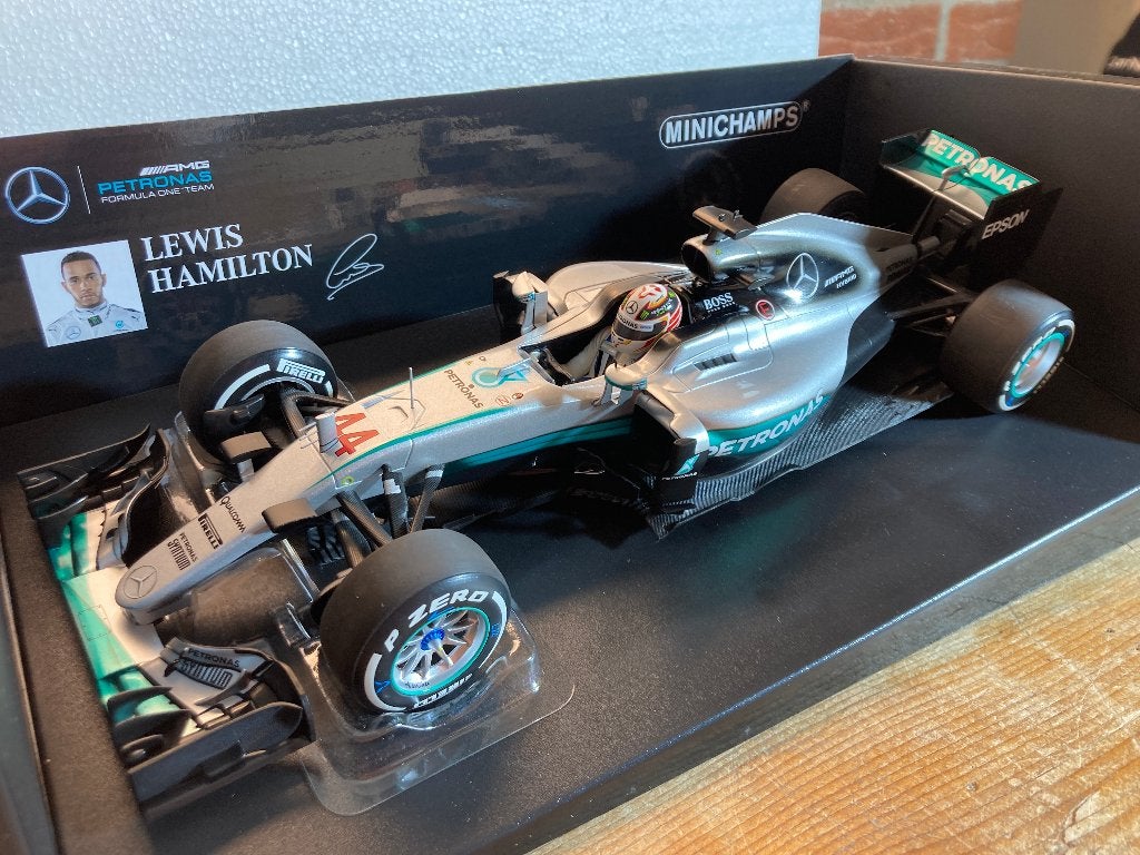 ✅ Lewis Hamilton 1:18 Australian GP 2016 110160044 W07 F1, Ophalen of Verzenden, Nieuw, Formule 1