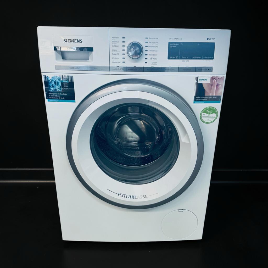 Siemens IQ700 8Kg Wasmachine A+++ Energiezuinig, Witgoed en Apparatuur, Wasmachines, Ophalen, Zo goed als nieuw, Voorlader, 85 tot 90 cm