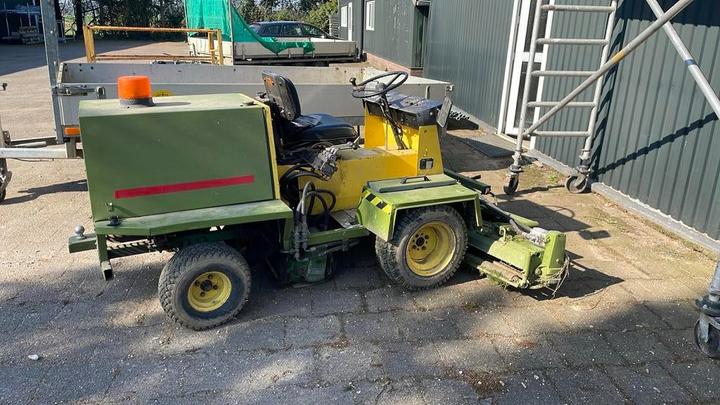 Grasmaaier Roberine verkocht, Ophalen, Cirkelmaaier, Gebruikt, Benzine-grasmaaier