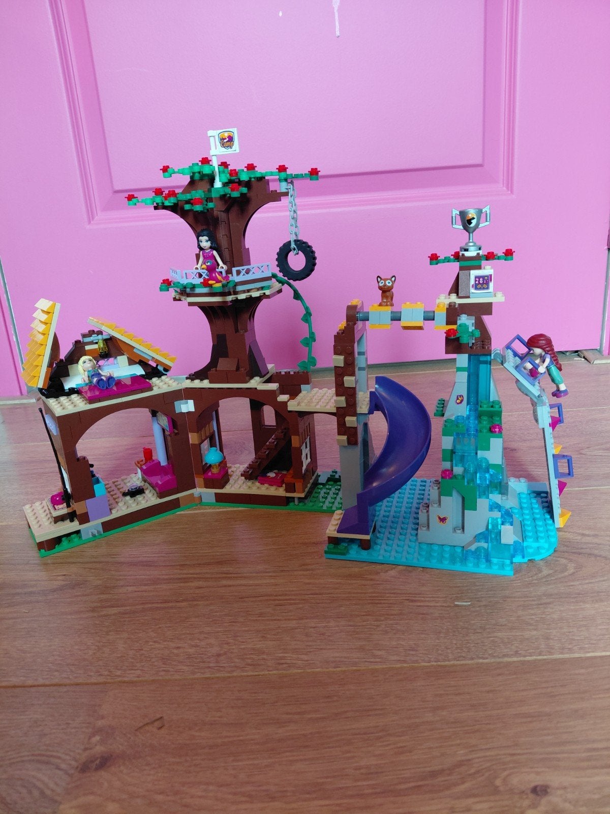 Lego Friends 41122 Avonturen boomhuis, Ophalen of Verzenden, Zo goed als nieuw