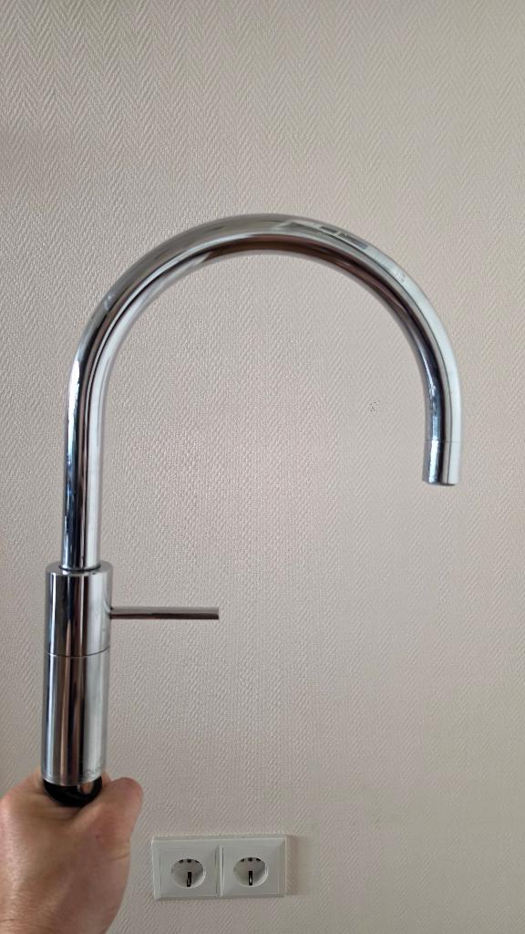 Quooker Nordic Twintap kranen, Zilver, Ophalen of Verzenden, Metaal, Overige merken