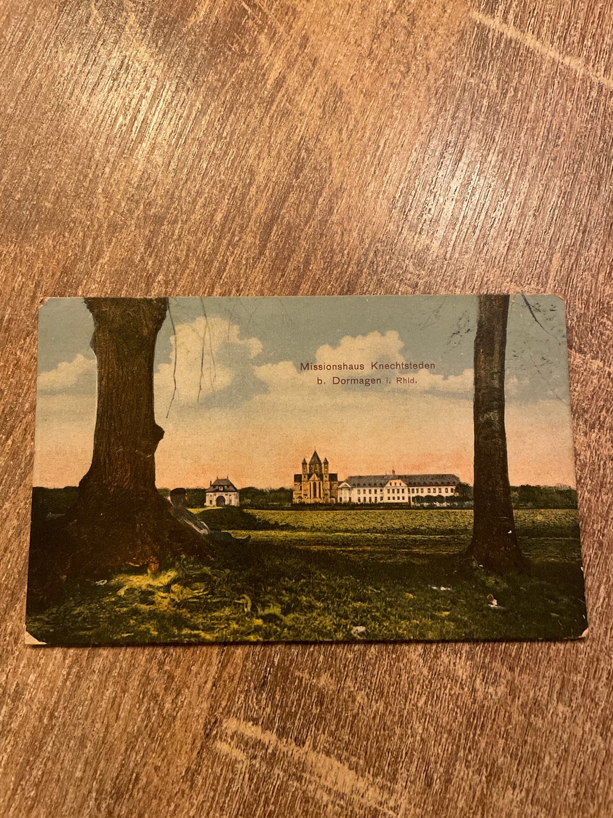 Oude Ansichtkaart Missionshaus Knechtsteden b. Dormagen, Ophalen of Verzenden, Voor 1920, Gelopen, Duitsland