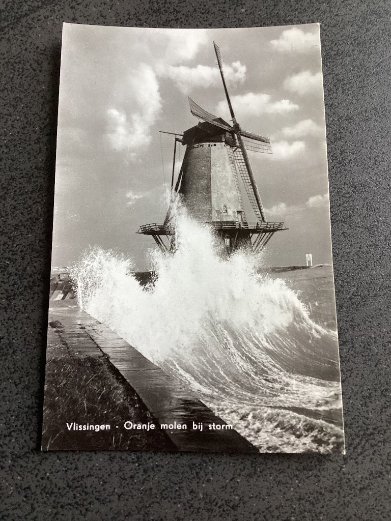 Vlissingen. Molen ,, Verzenden, 1960 tot 1980, Ongelopen, Zeeland