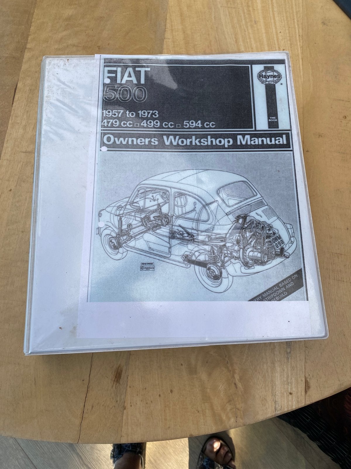 fiat500 Haynes  owner workshop manuel modellen 1957 tot 1973, Ophalen