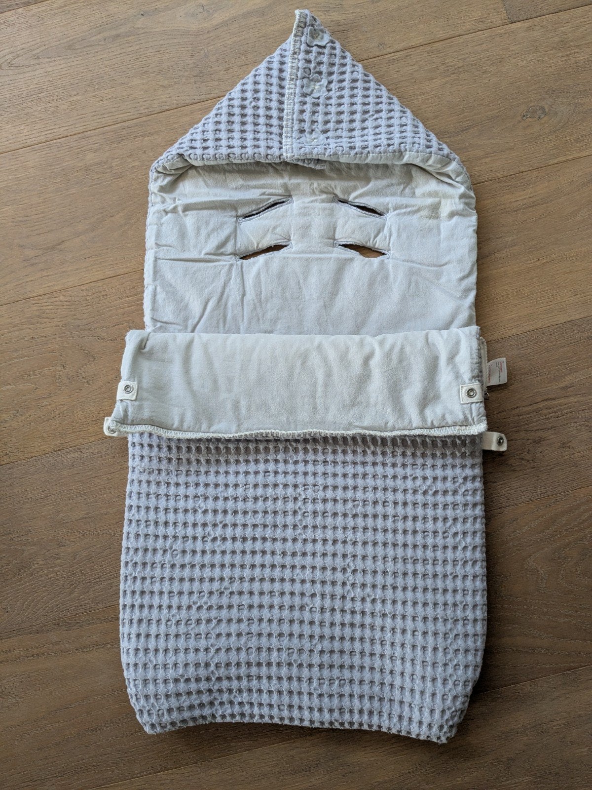 Voetenzak Koeka grijs, Ophalen of Verzenden, Geel, Voetenzak, Koeka