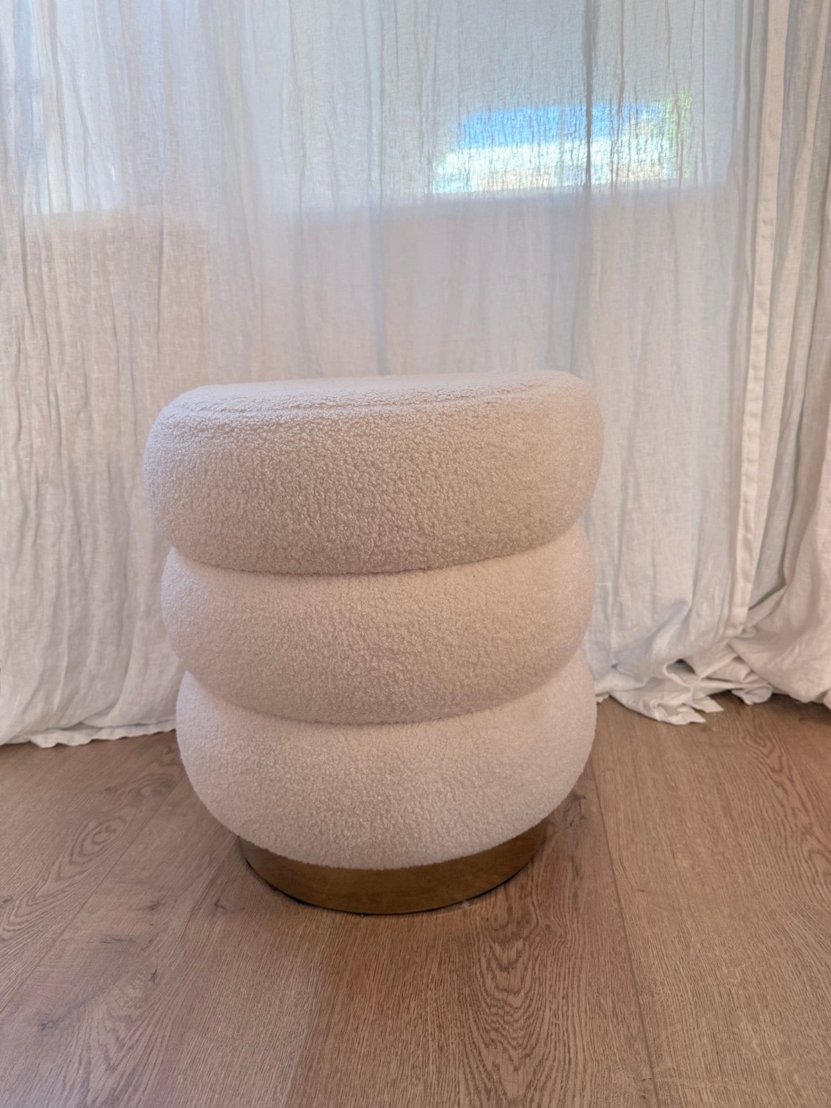 Fluffy kruk | Teddy kruk, Ophalen, Overige materialen, Gebruikt, Preloved