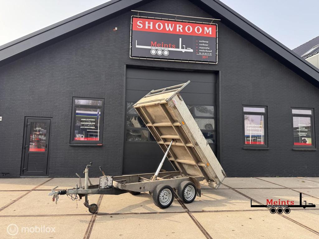 Hapert hand kipper aanhanger 280x165 2000KG, Auto diversen, Aanhangers en Bagagewagens, Gebruikt